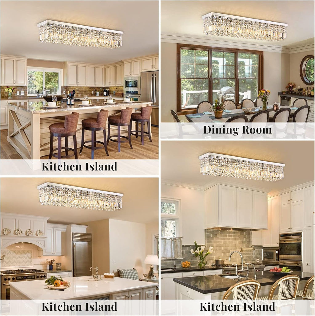 Vespera Crystal Linear Chandelier