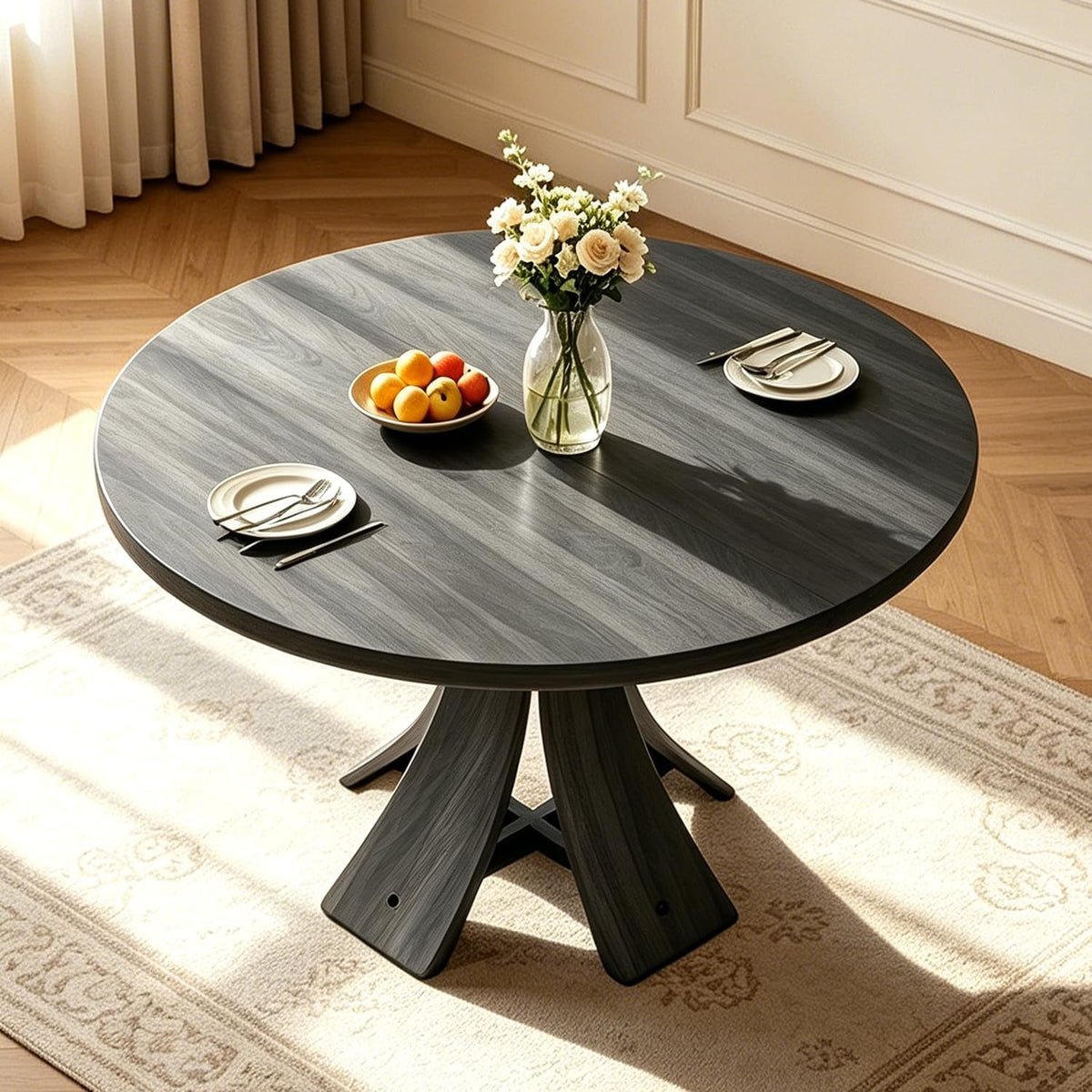 Noiré Round Dining Table