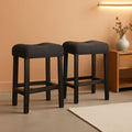 Sora Button Counter Stools, Set of 2