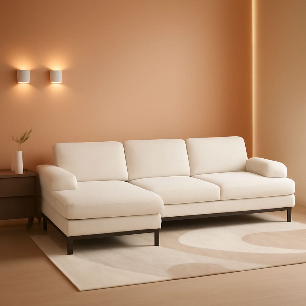 Lennox Corduroy U-Shaped Sectional