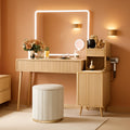 Celeste Vanity Desk with Magnifying Mirror