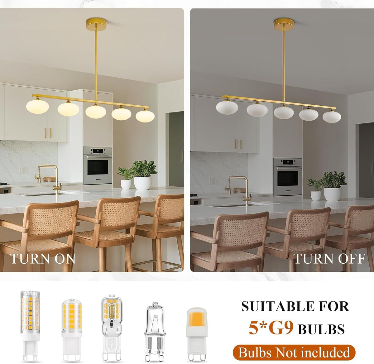 Lucienne Linear Globe Chandelier