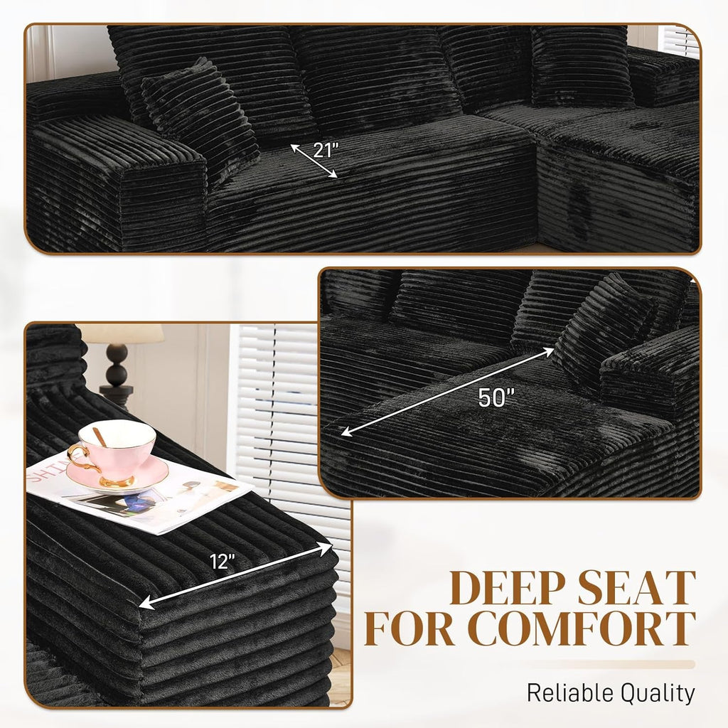 Soren Corduroy Sectional