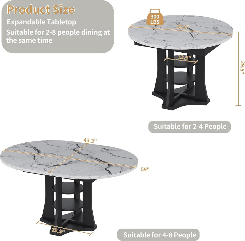 Celeste Extendable Dining Table