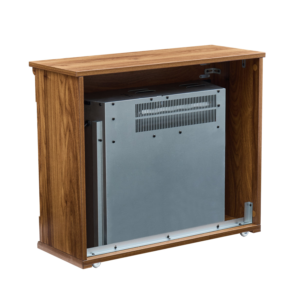 Walnut Fireplace Mantel