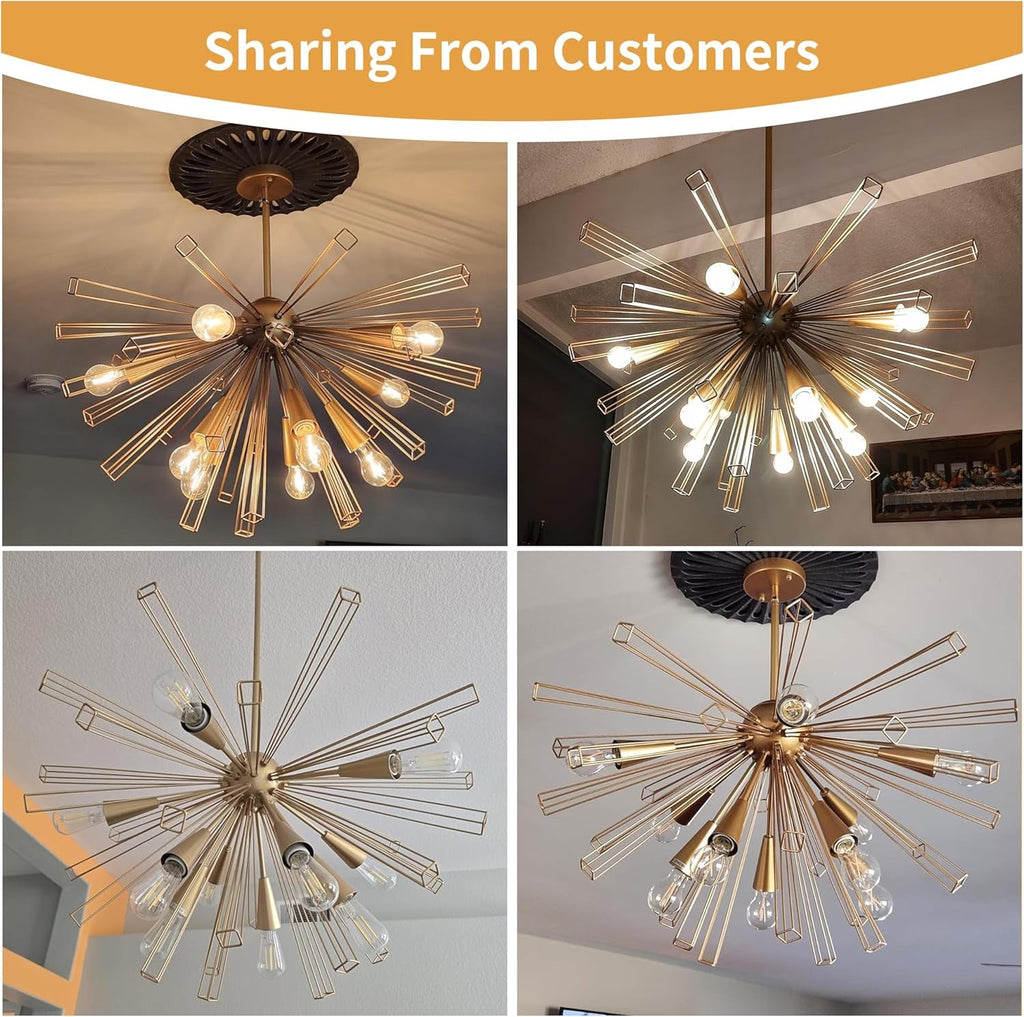 Solara Starburst Chandelier