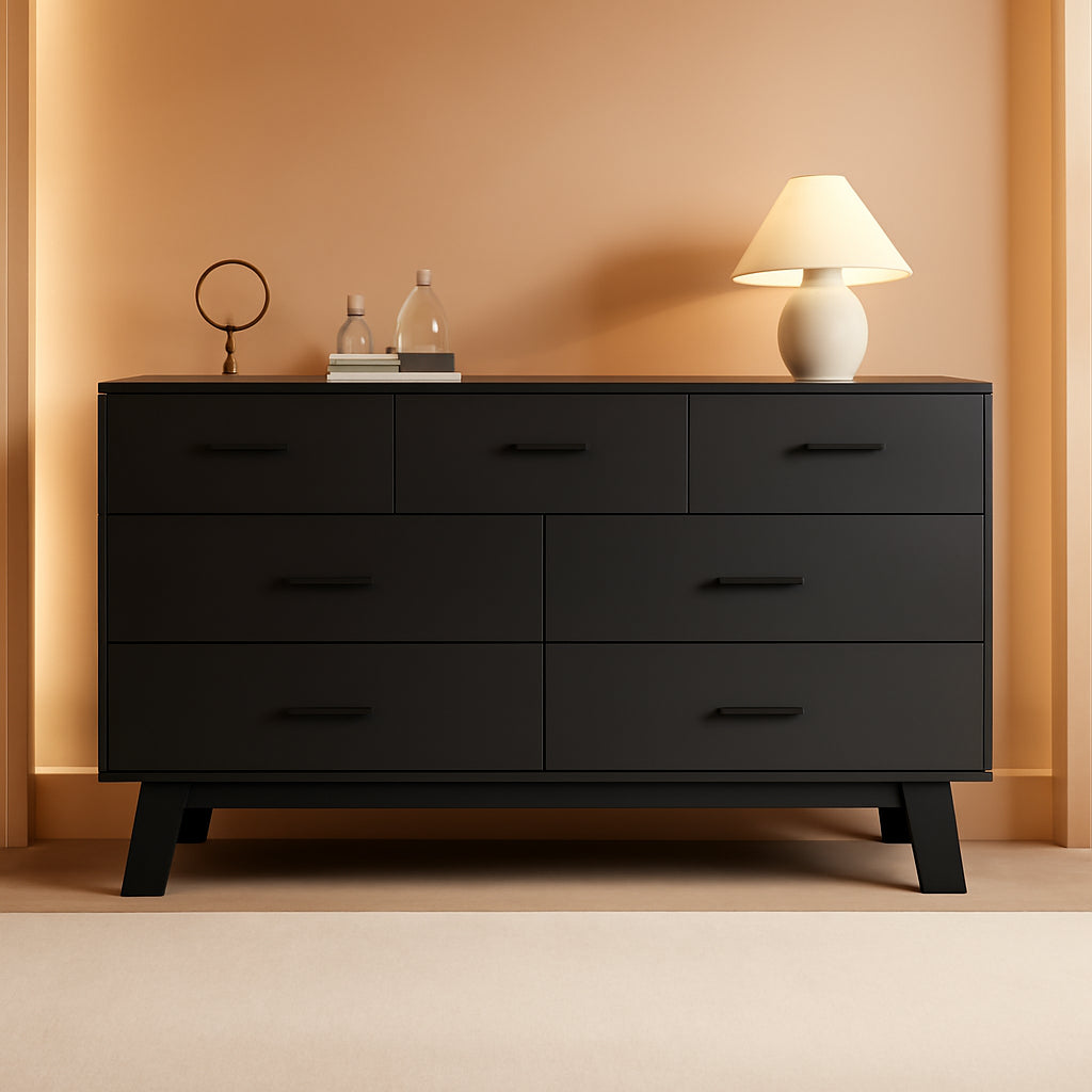 Modern Seven-Drawer Dresser
