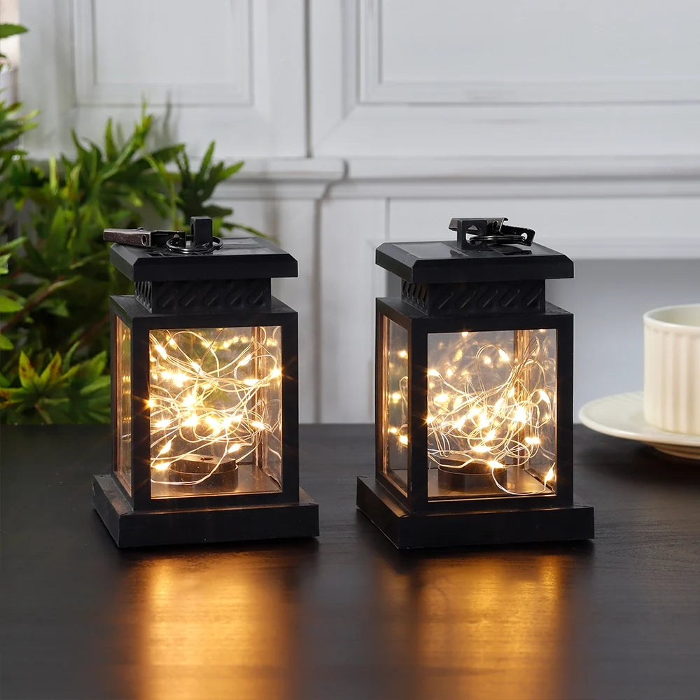 Solar Fairy-Light Lanterns