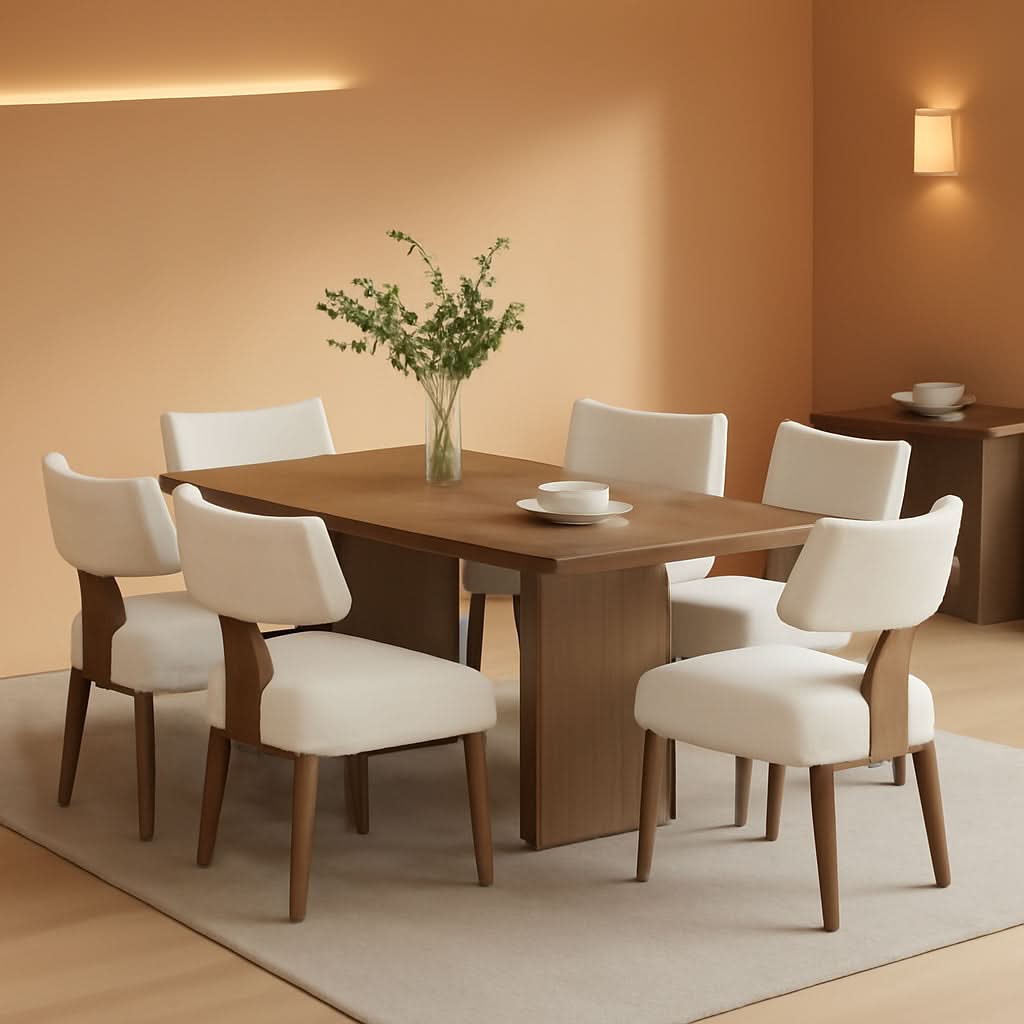 Sabine Linen Dining Chairs - Set of 6