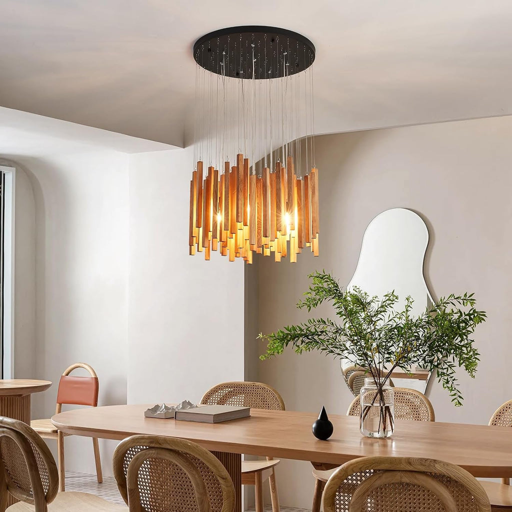 Arden Wood Chandelier
