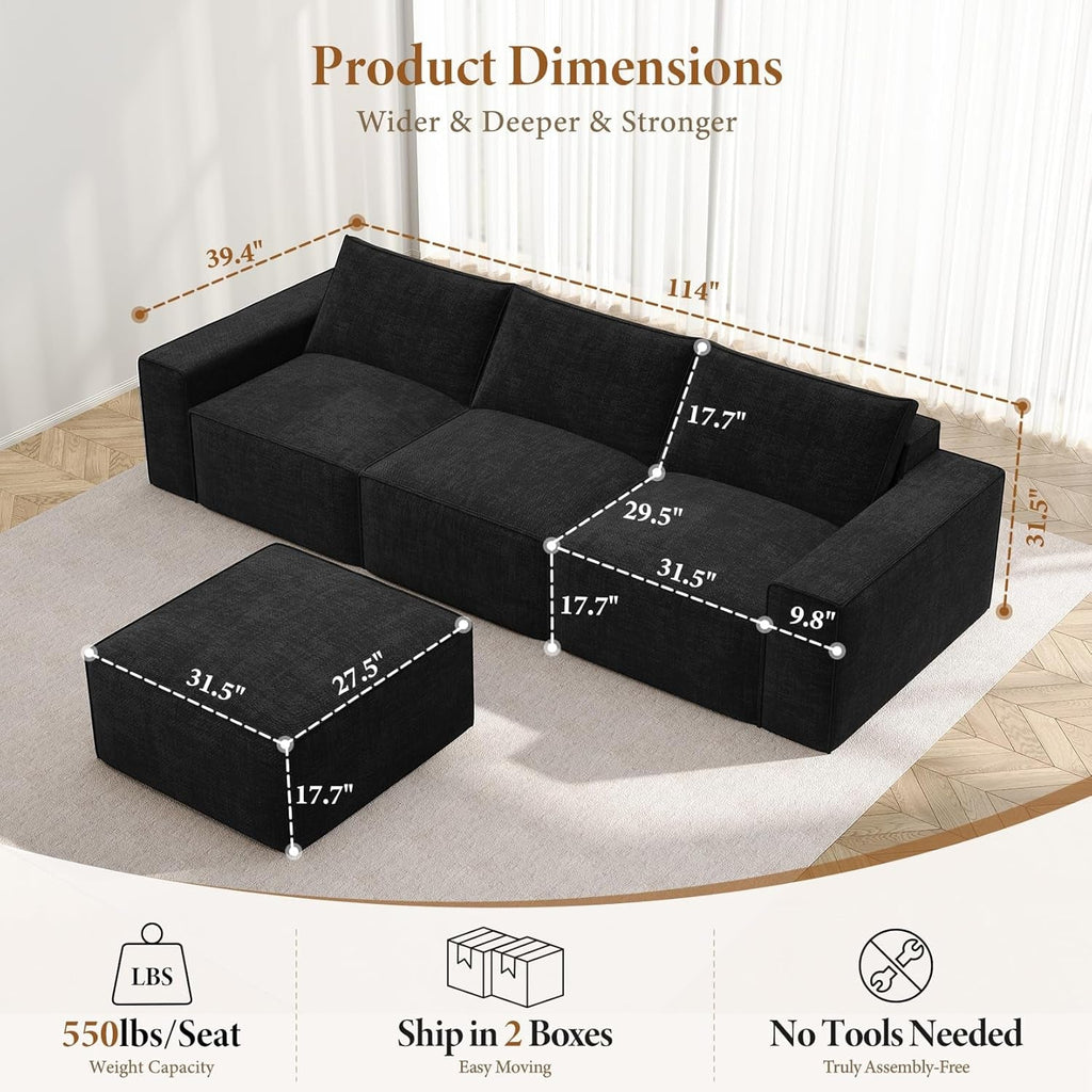 Noir Modular Sectional