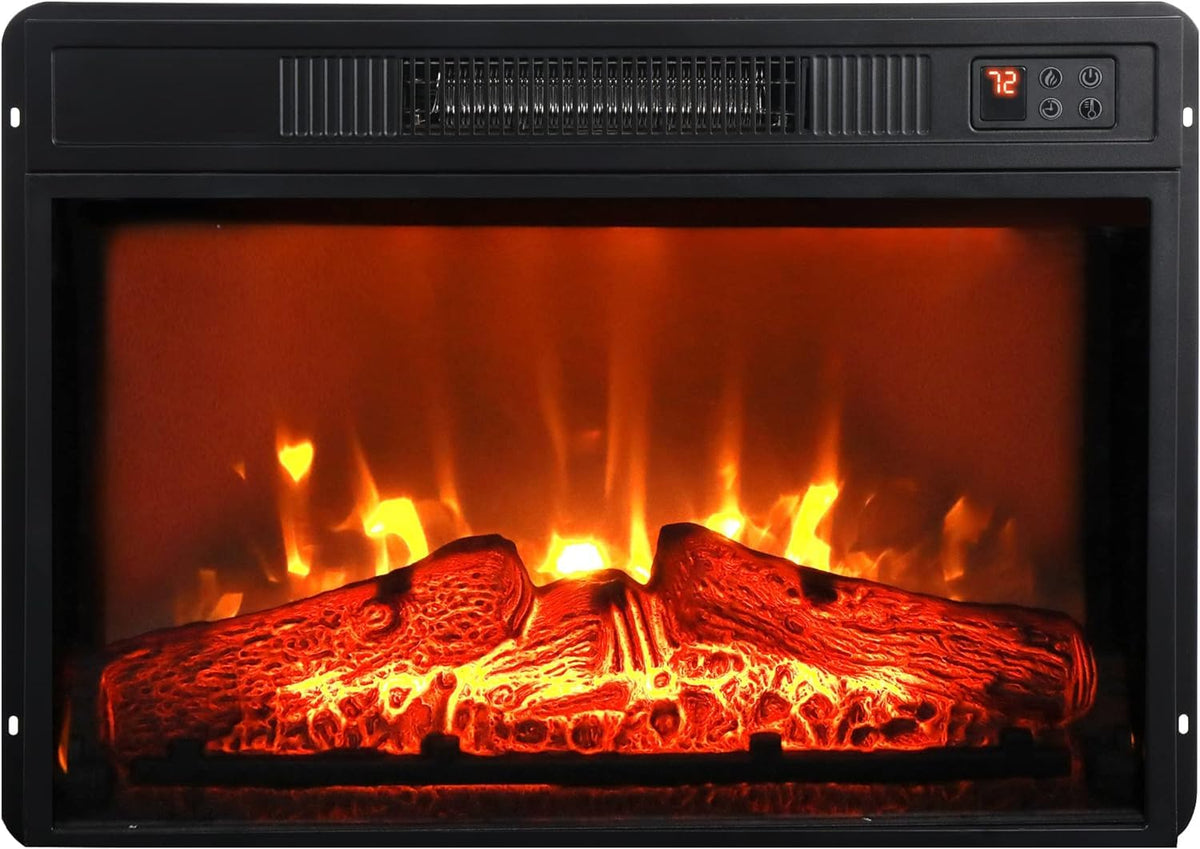 Slim Electric Fireplace Insert