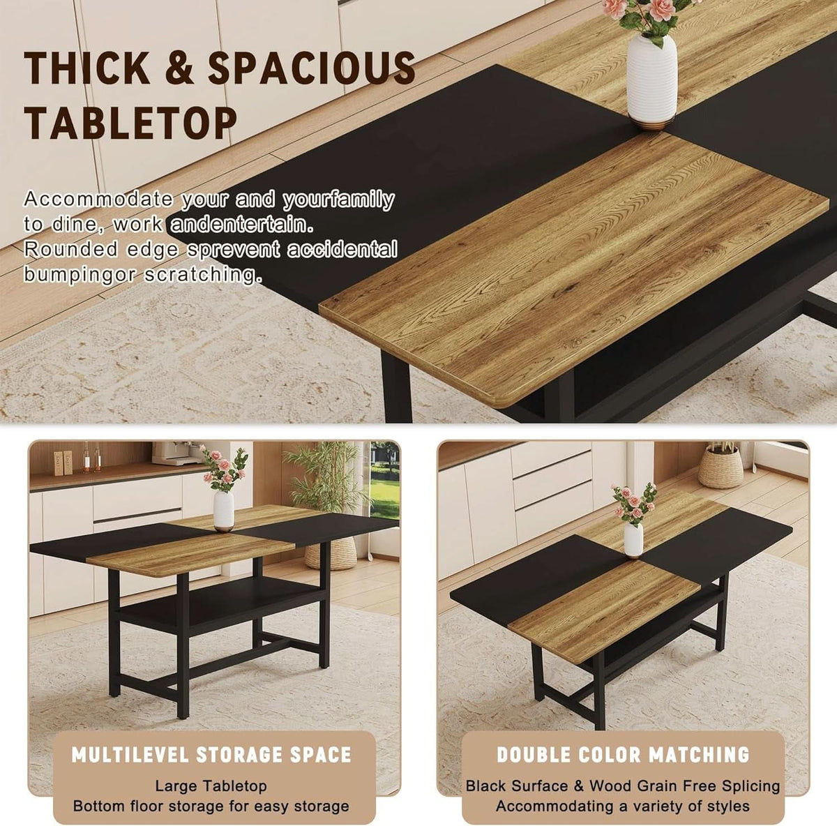 Hadley 7-Piece Weathered Dining Set