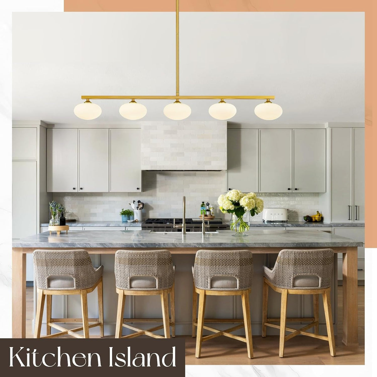 Lucienne Linear Globe Chandelier