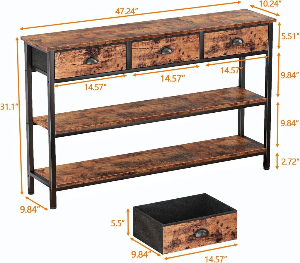 Rowan Drawer Console Table