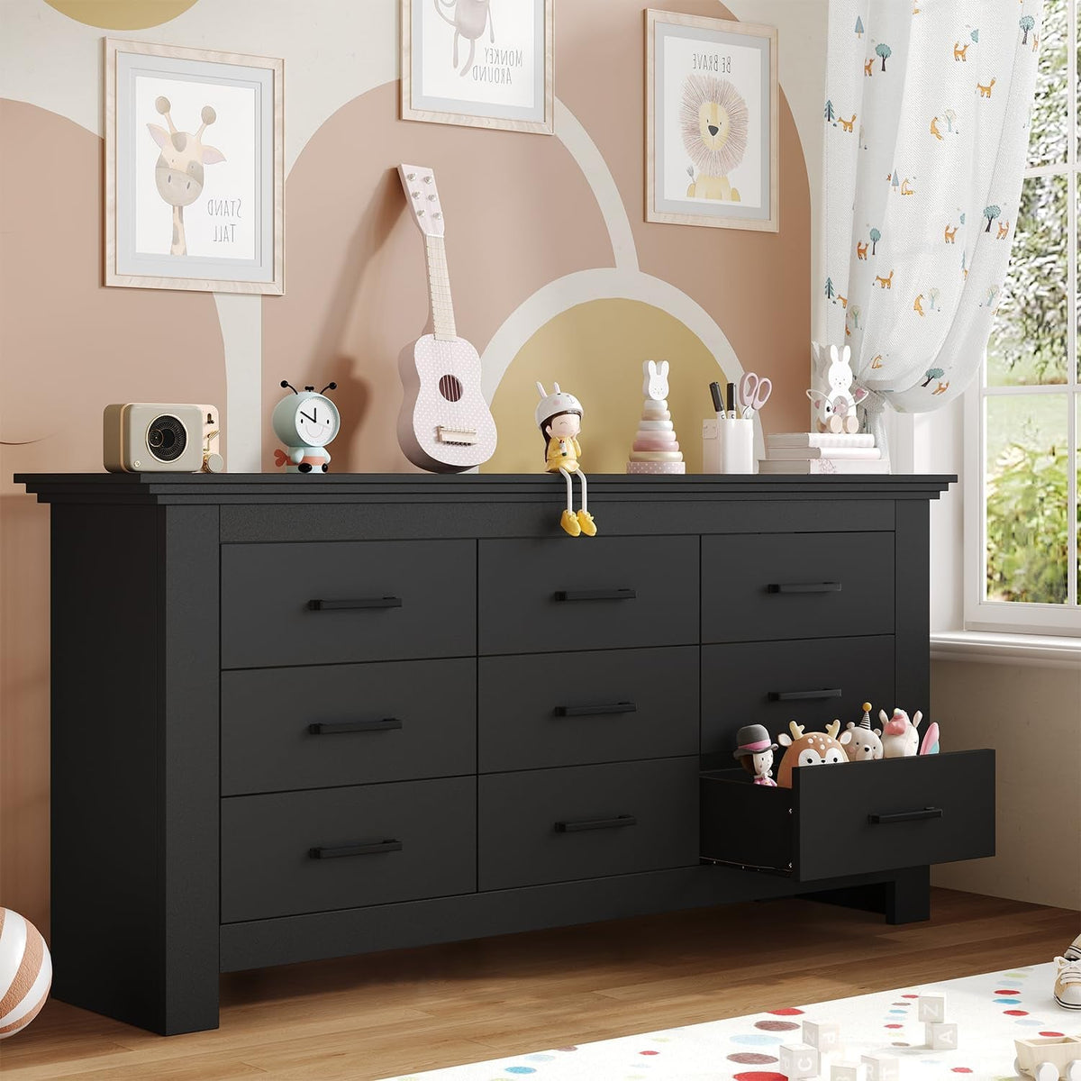 Classic Nine-Drawer Dresser