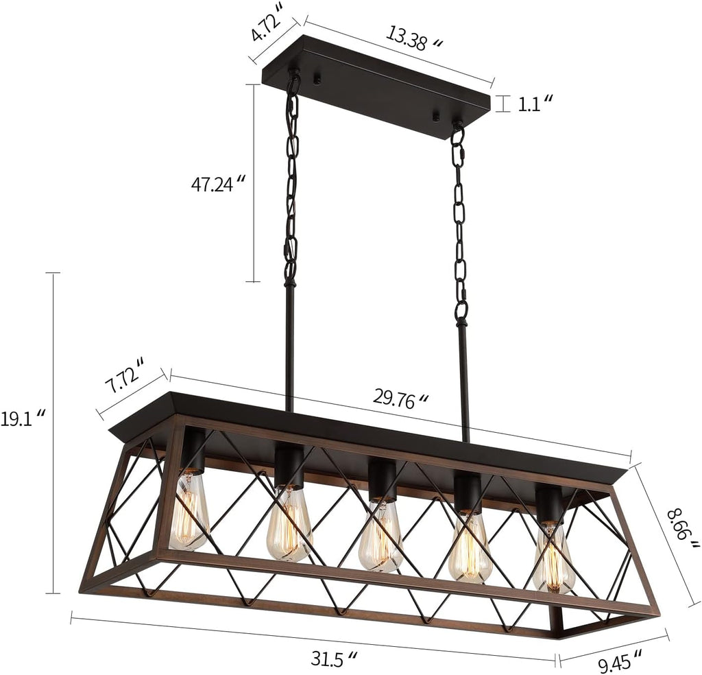 Hawthorne Lantern Chandelier
