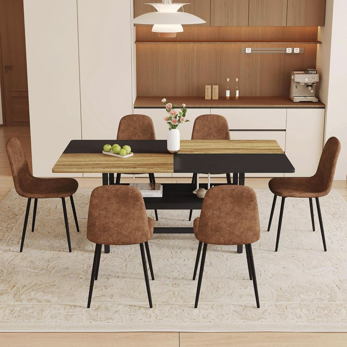 Hadley 7-Piece Weathered Dining Set