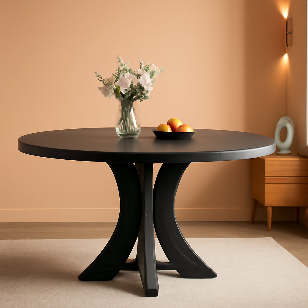 Noiré Round Dining Table