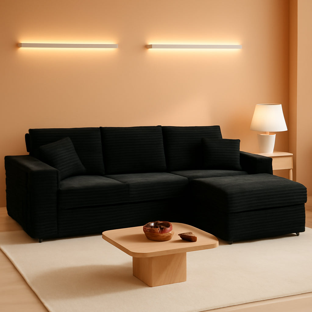 Soren Corduroy Sectional