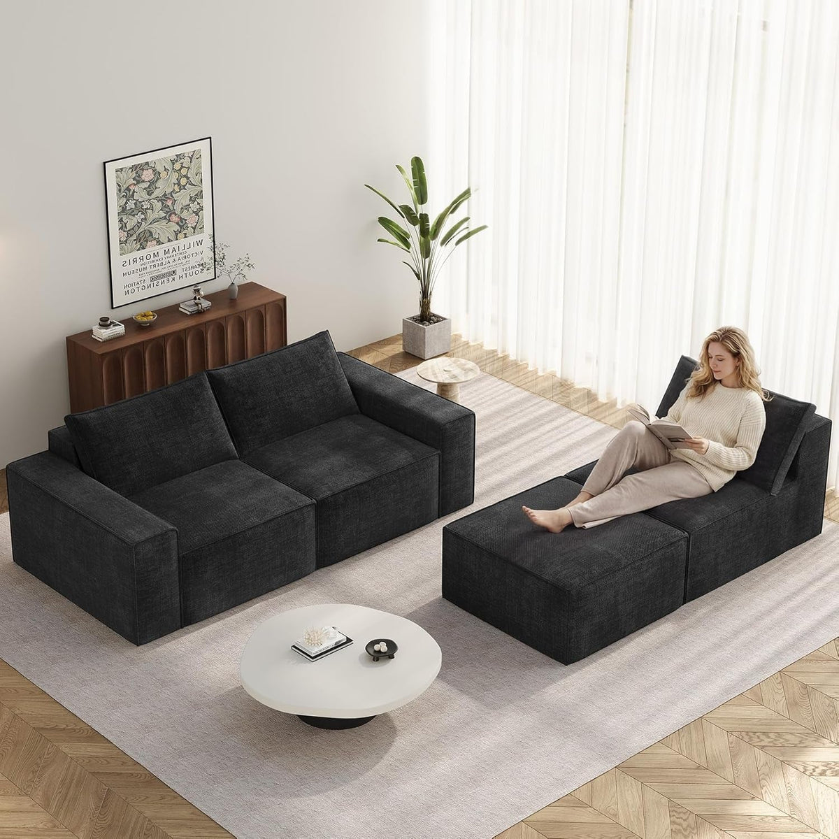 Noir Modular Sectional