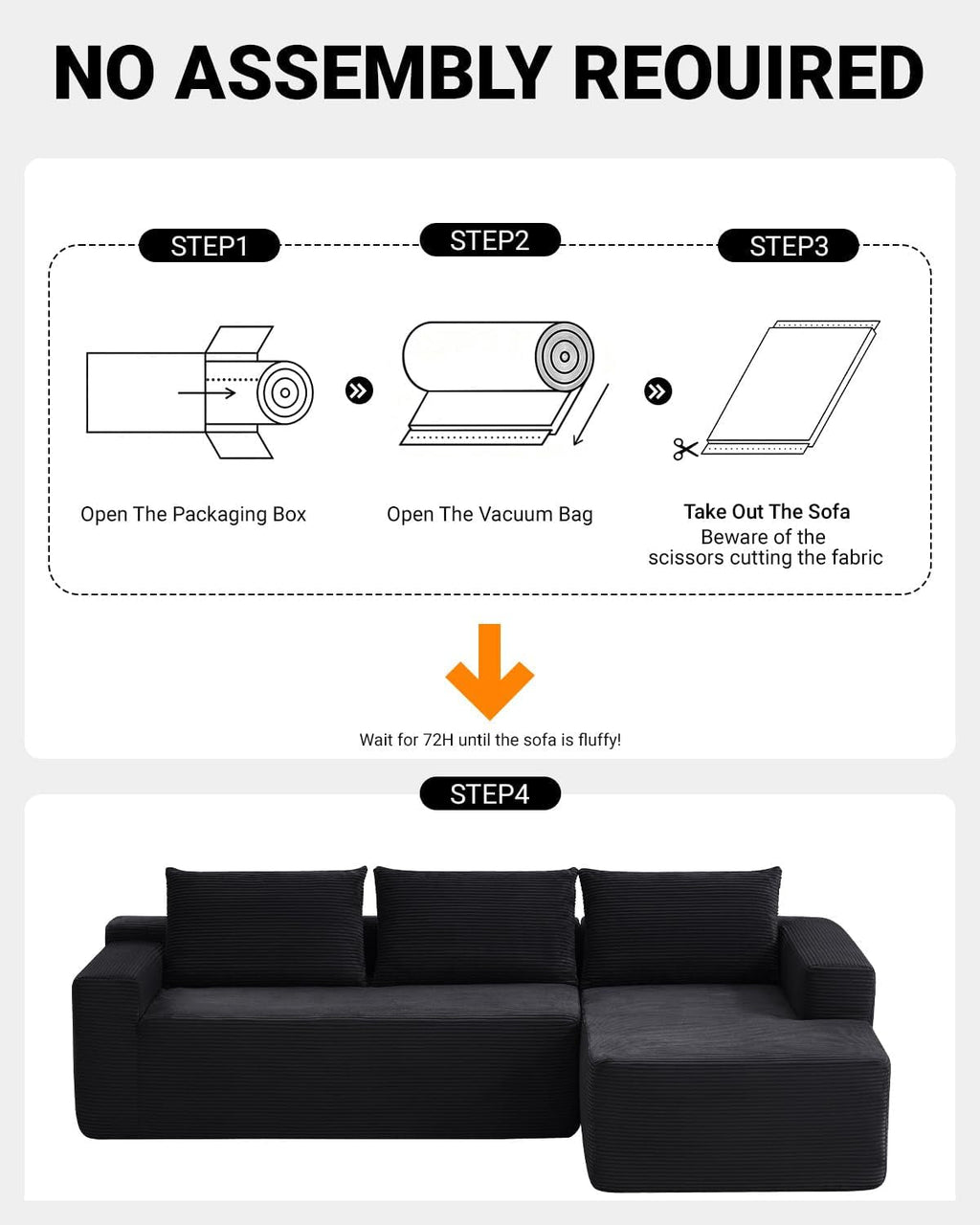 Veyra Cloud Sectional