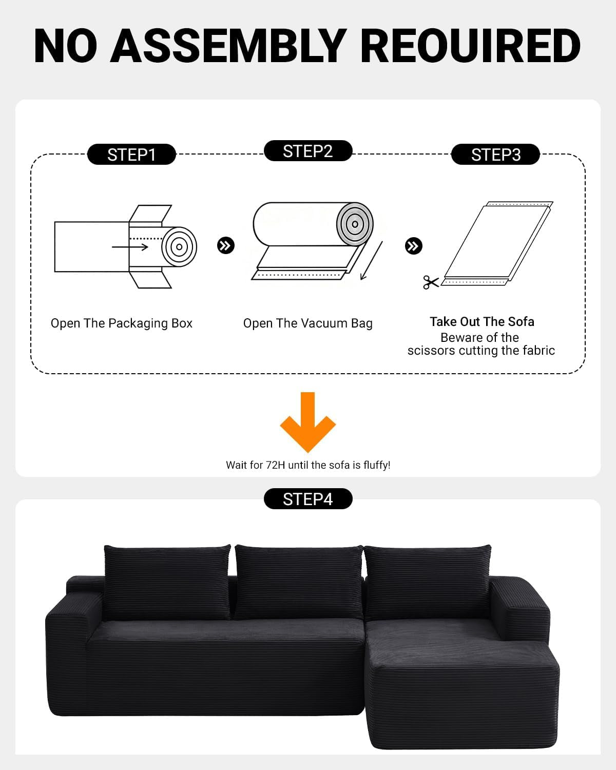 Veyra Cloud Sectional