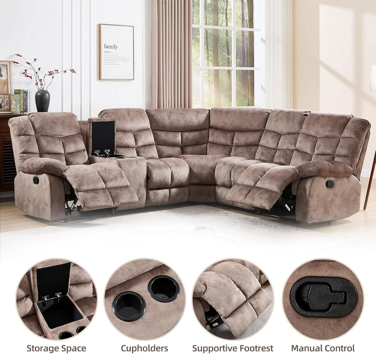 Torrin Reclining Sectional