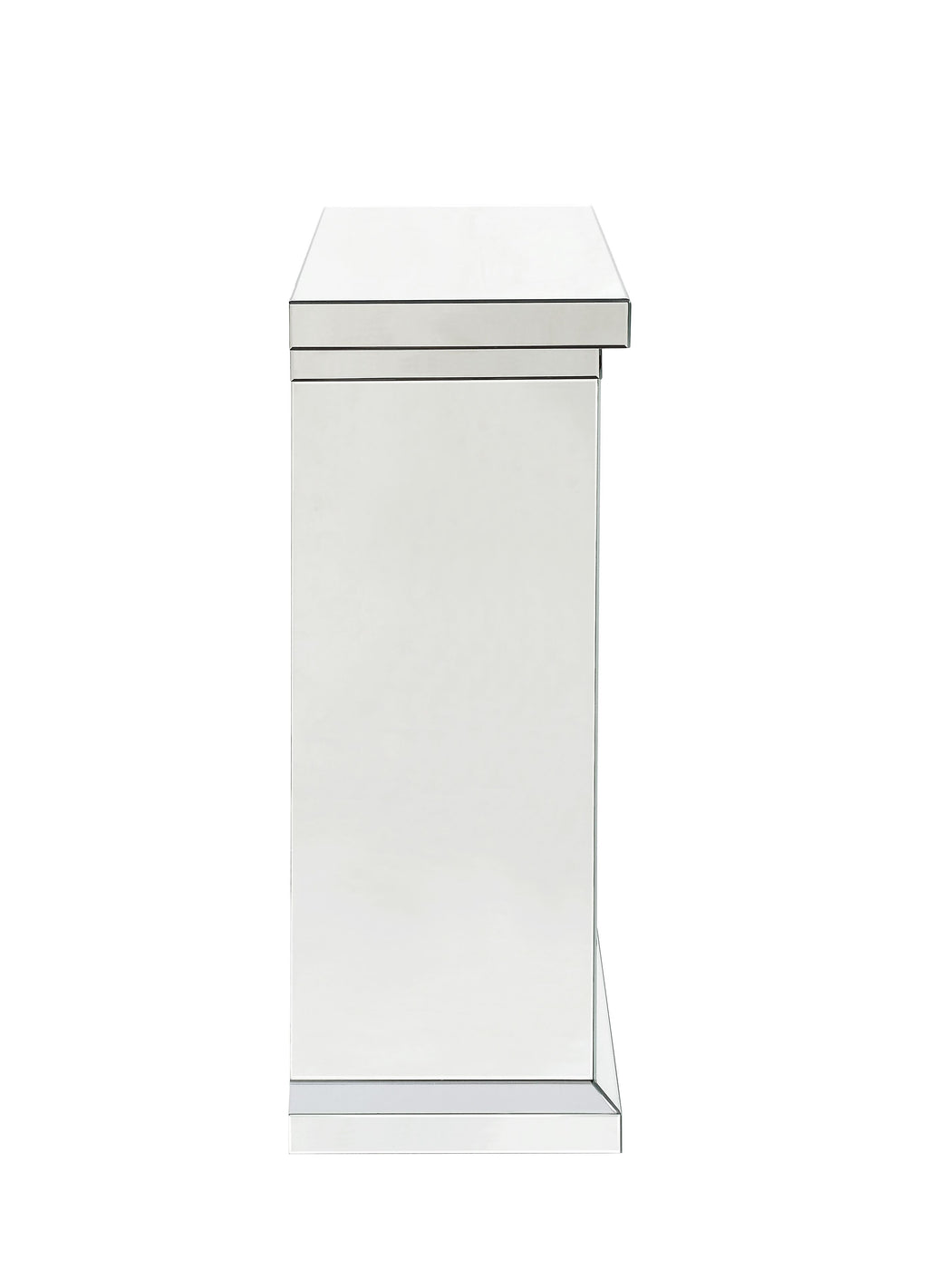 Silver Crystal Fireplace Mantel