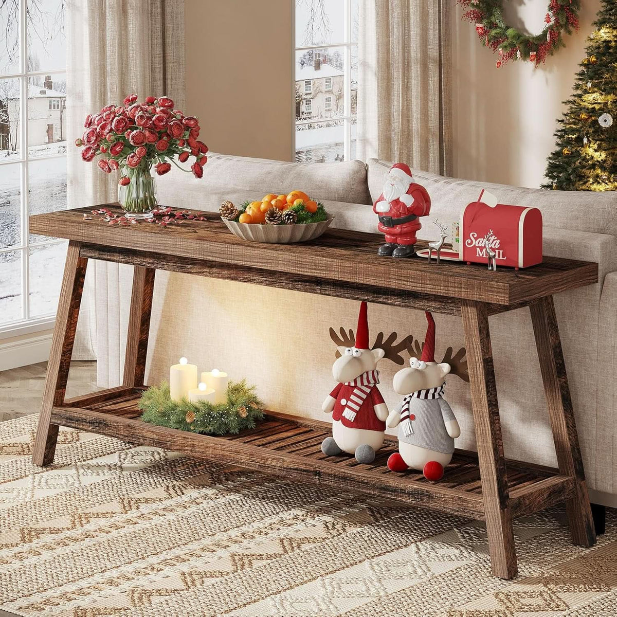Haven Farmhouse Console Table