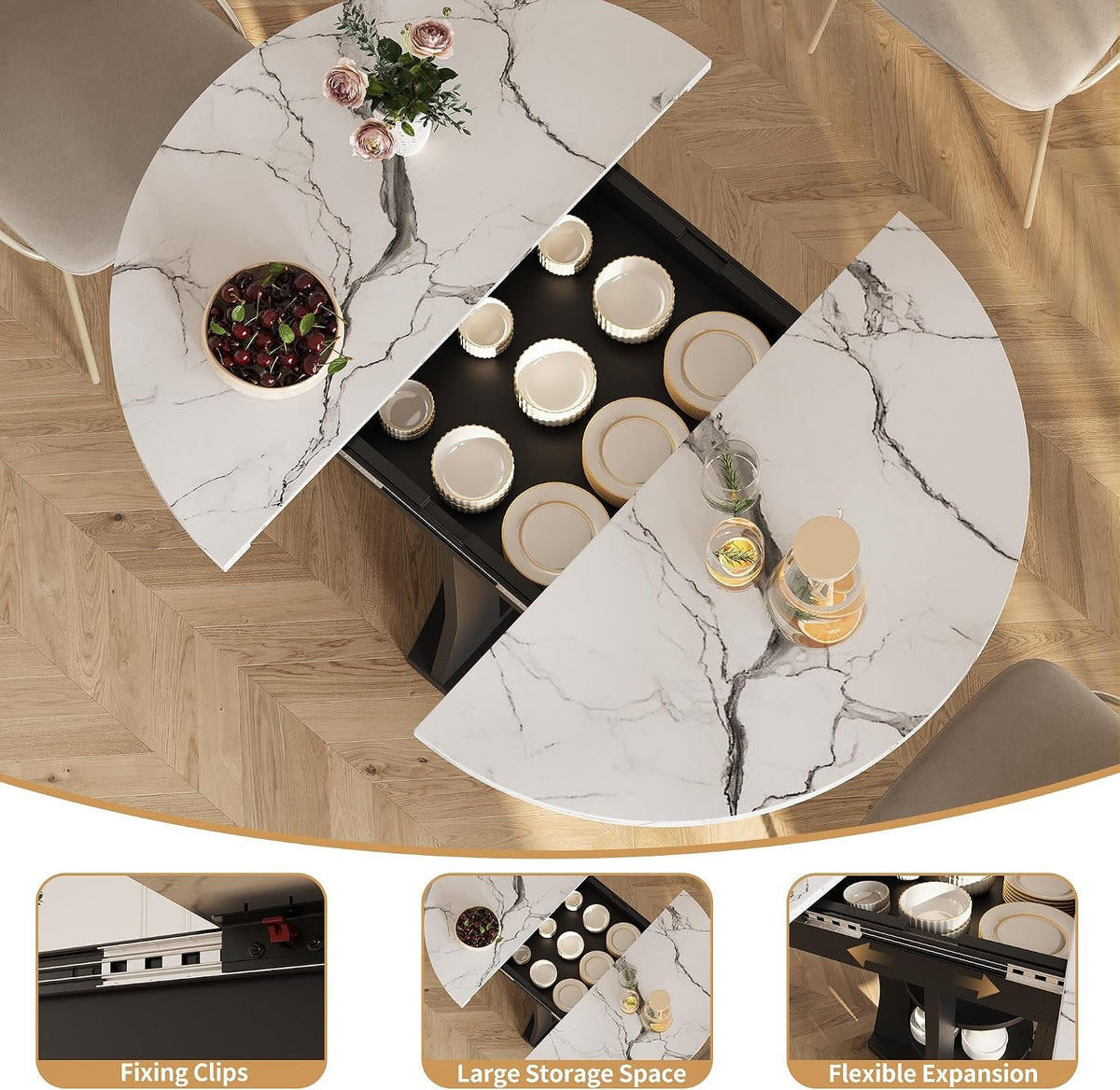 Celeste Extendable Dining Table