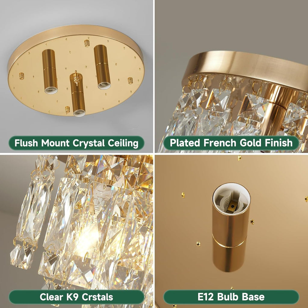 Camille Cascade Flush Mount