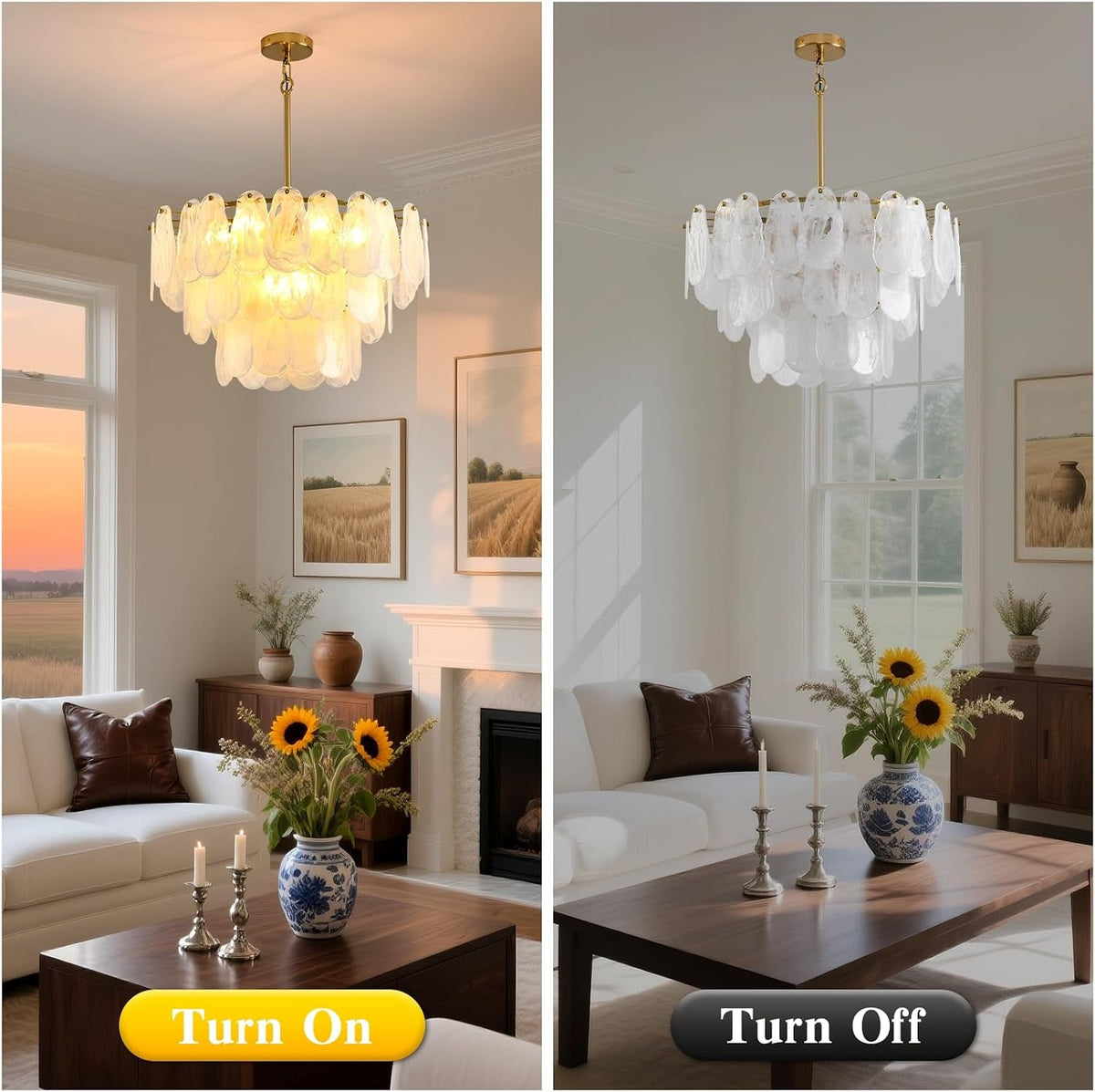 Aurelia Petal Chandelier