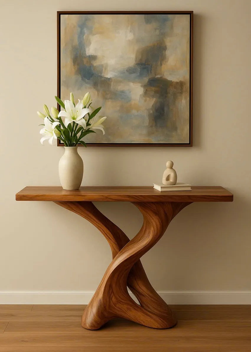 Torrelle Twisted Console Table