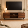 Dark Walnut TV Console