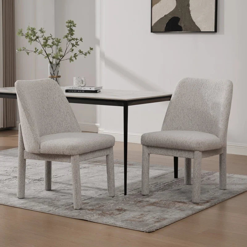 Marielle PU Leather Dining Chairs – Set of 2