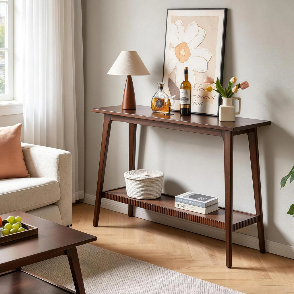 Haven Rubberwood Console Table