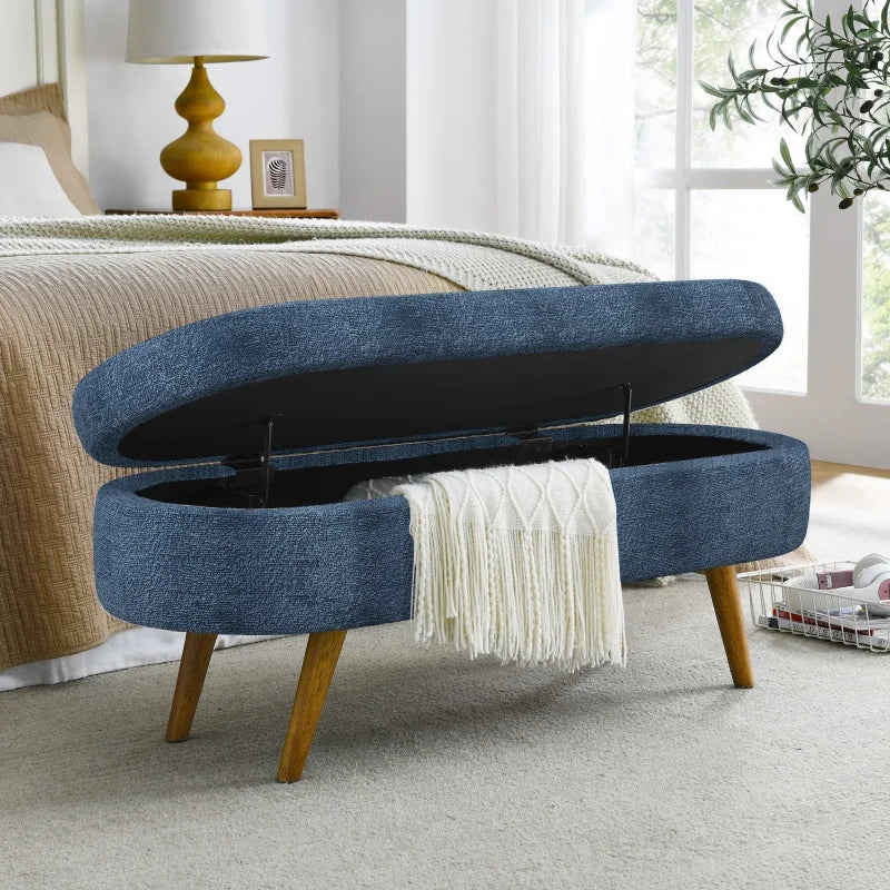 Elvarenae Avielle Oval Storage Bench