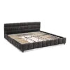 Channel-Tufted Storage Bed