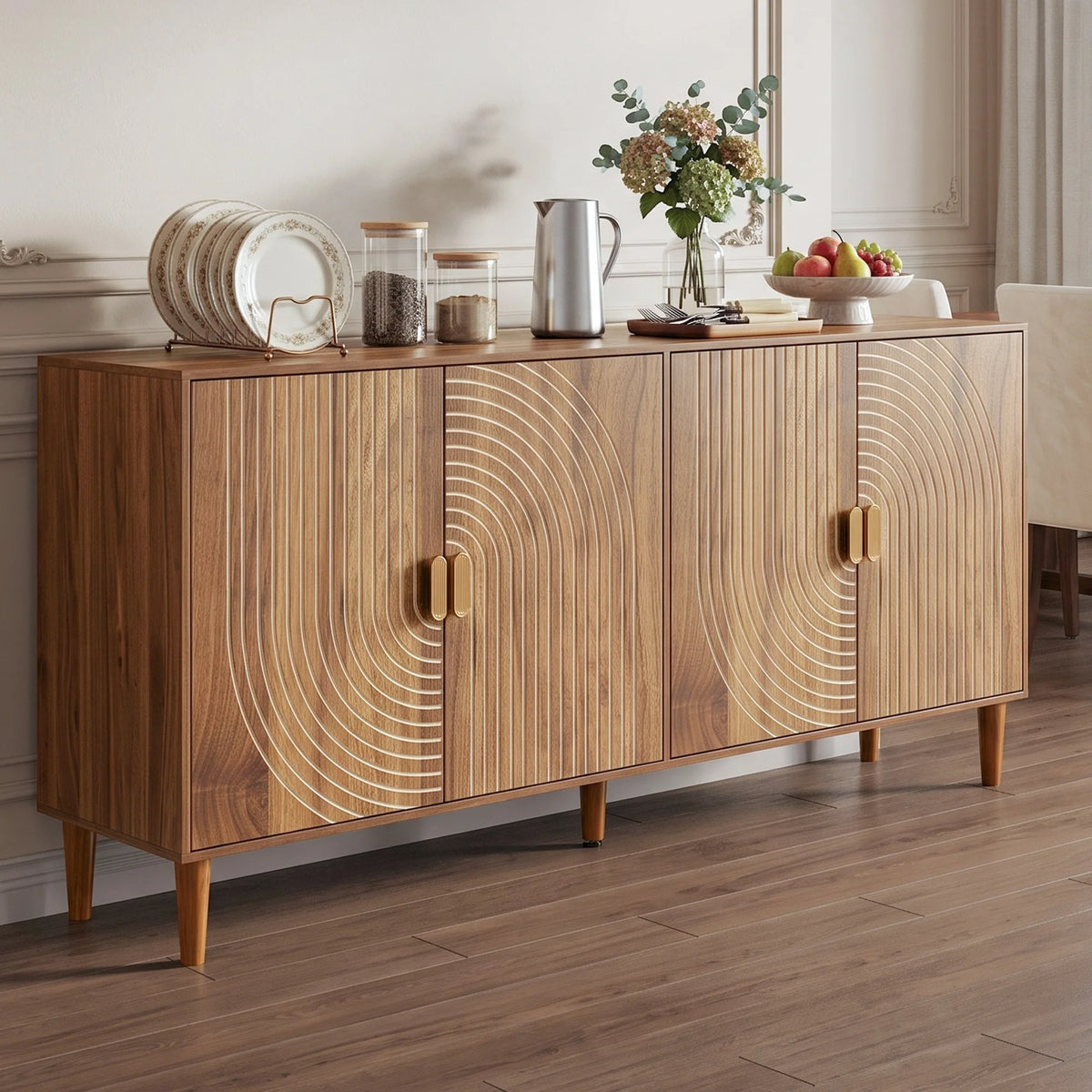 Virelle Grooved Sideboard