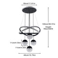 Lucienne Linear Globe Chandelier