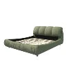 Obsidian Crown Upholstered Bed