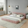 Block-Tufted Chenille Bed