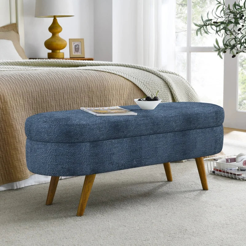 Elvarenae Avielle Oval Storage Bench