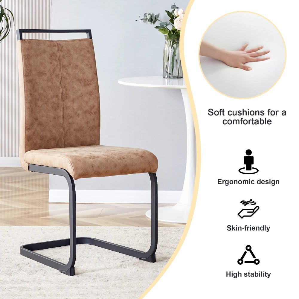 Celine Cane Dining Chairs - Set of 4