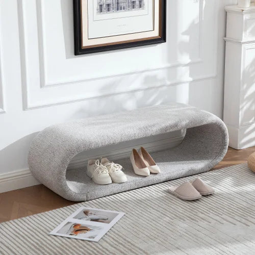 Orelle Open-Shelf Bench