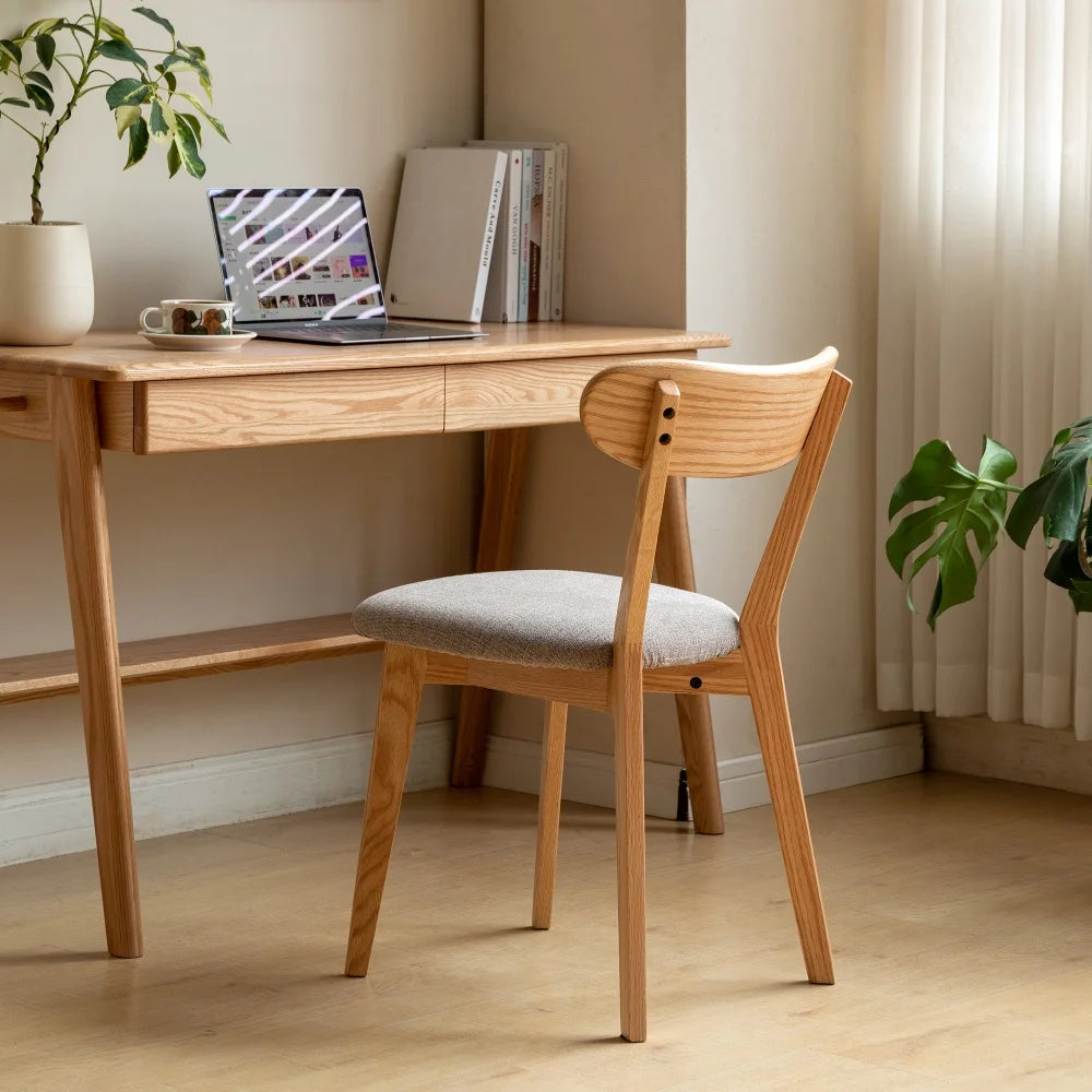 Orla Solid Wood Dining Chairs – Set of 2