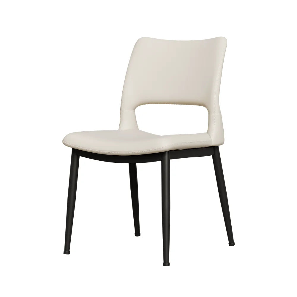 Solenne Minimalist Dining Chairs – Set of 2
