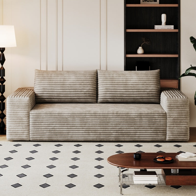 Corin Corduroy Deep-Seat Sofa