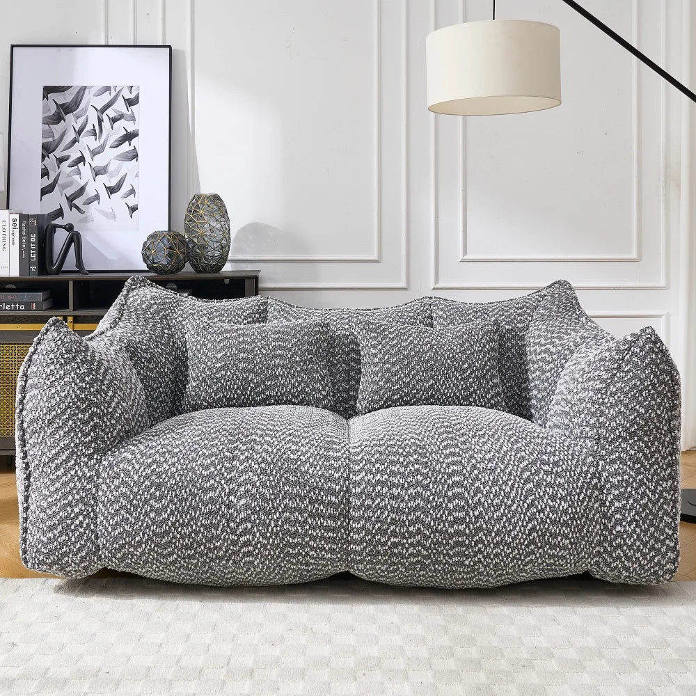 Nola Chenille Boneless Loveseat